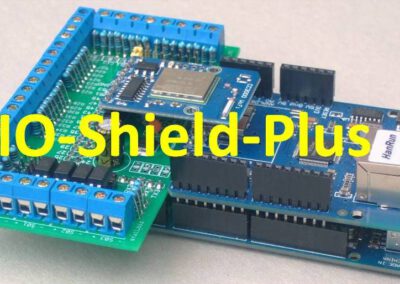 IO-Shield-Plus … mehr Inputs und integriertes WLAN